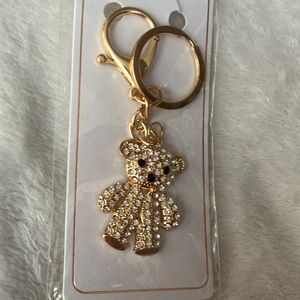 Super cute teddy bear keychain/ purse charms